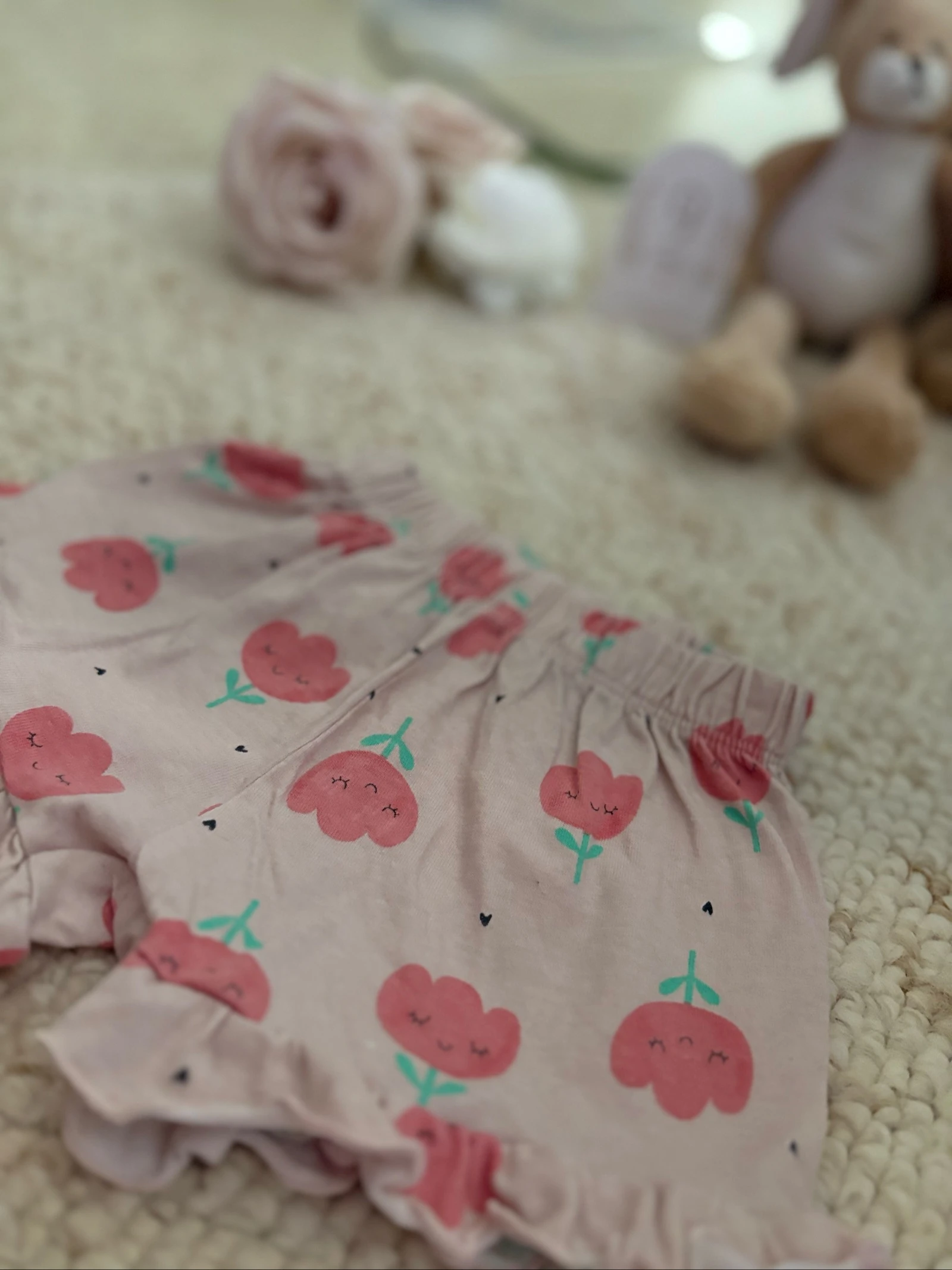 🎚 Short fille 9 mois – photo 2